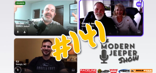 The ModernJeeper Show, Ep. 141 – SEMA, Death Valley and Meet CJ and his $5000 Prize Package