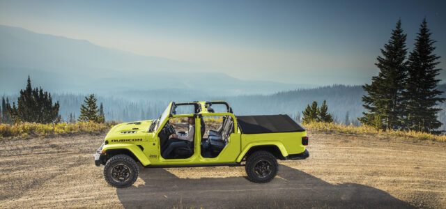 Jeep® Brand Brightens 2023 Gladiator Palette With New High Velocity Yellow