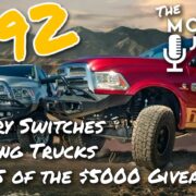 The ModernJeeper Show, #192 – Mercury Switches, Swapping Trucks and Week 5 of the $5000 Giveaway