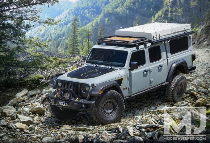 Farout Jeep Gladiator Concept vehicle